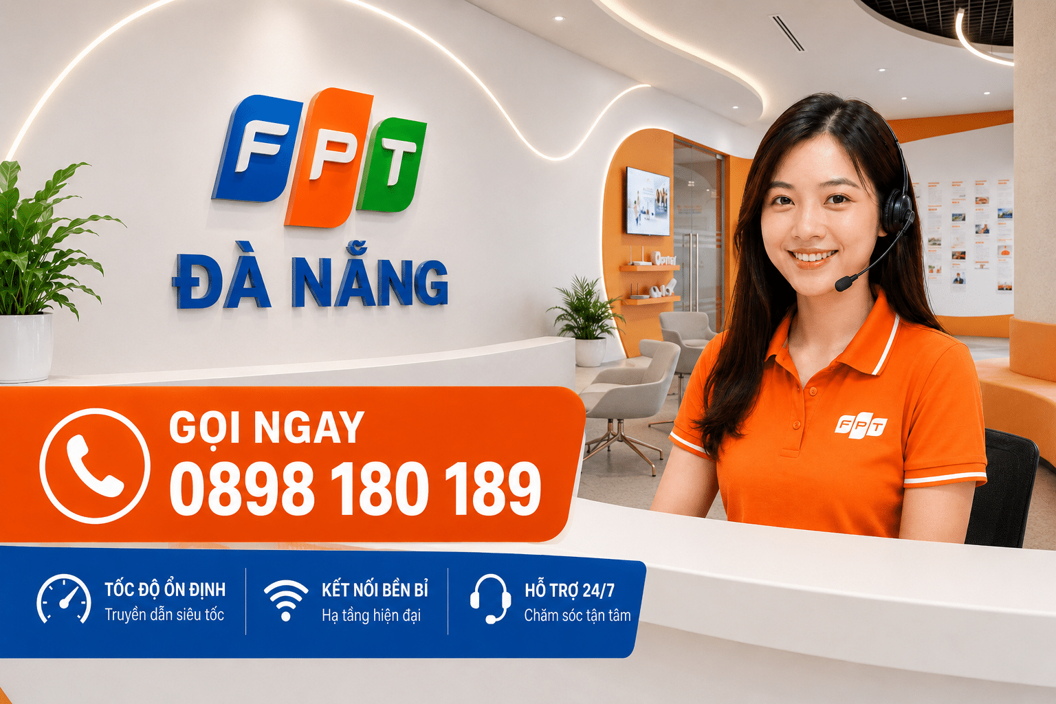 FPT Telecom Đà Nẵng hỗ trợ tư vấn Internet truyền hình Camera FPT